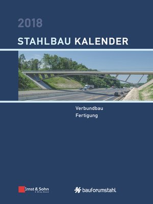 cover image of Stahlbau-Kalender 2018